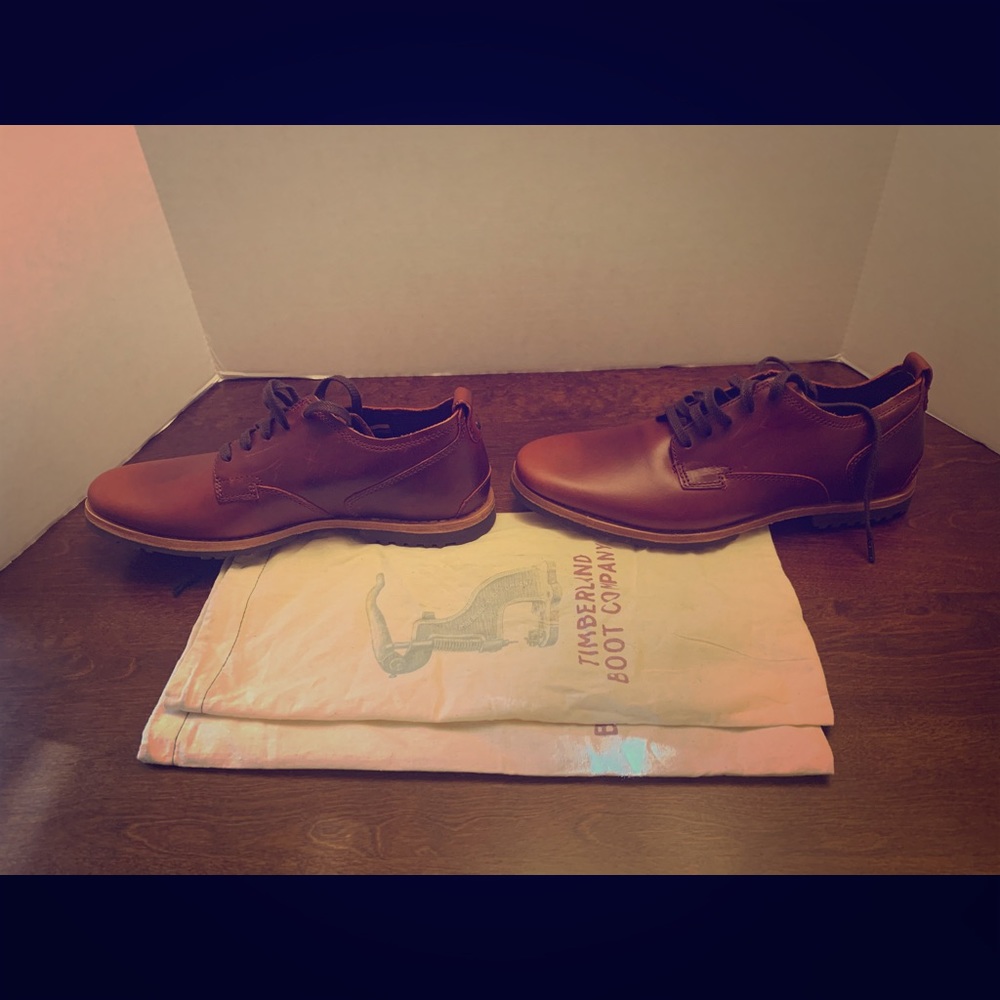 Men’s Brown Timberland Oxford Brown Size 9 Shoes